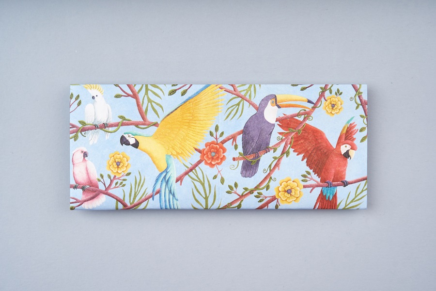 NW-121 Кошелек - new parrots New wallet  - Вид №3