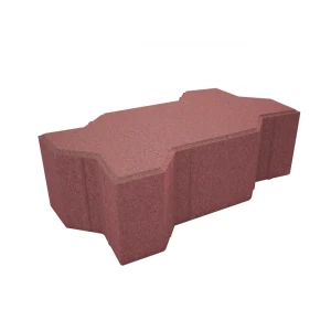 Плитка тротуарная Сигма 220x110x80 мм цвет терракотовый 85263244 STLM-2201875