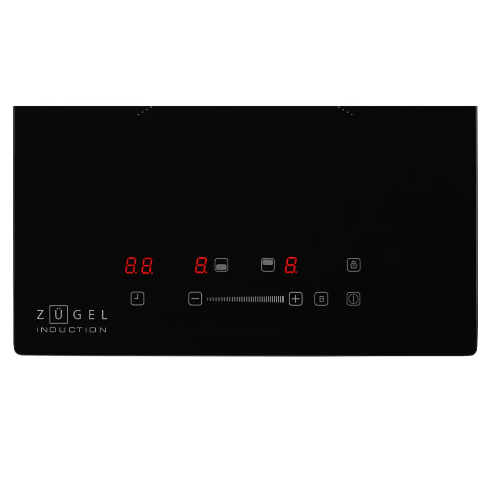 Индукционная варочная панель Zugel ZIH295B 29x5.8x52 см 2 конфорки цвет черный STLM-2066292 - Вид №2