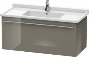 XL605808989 X-Large Тумбочка подвесная Фланелево-серый глянцевый лак