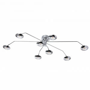 Потолочная светодиодная люстра De Markt Гэлэкси 7 632013508 DE MARKT ДИЗАЙНЕРСКИЕ, ГЭЛЭКСИ 183123 Хром