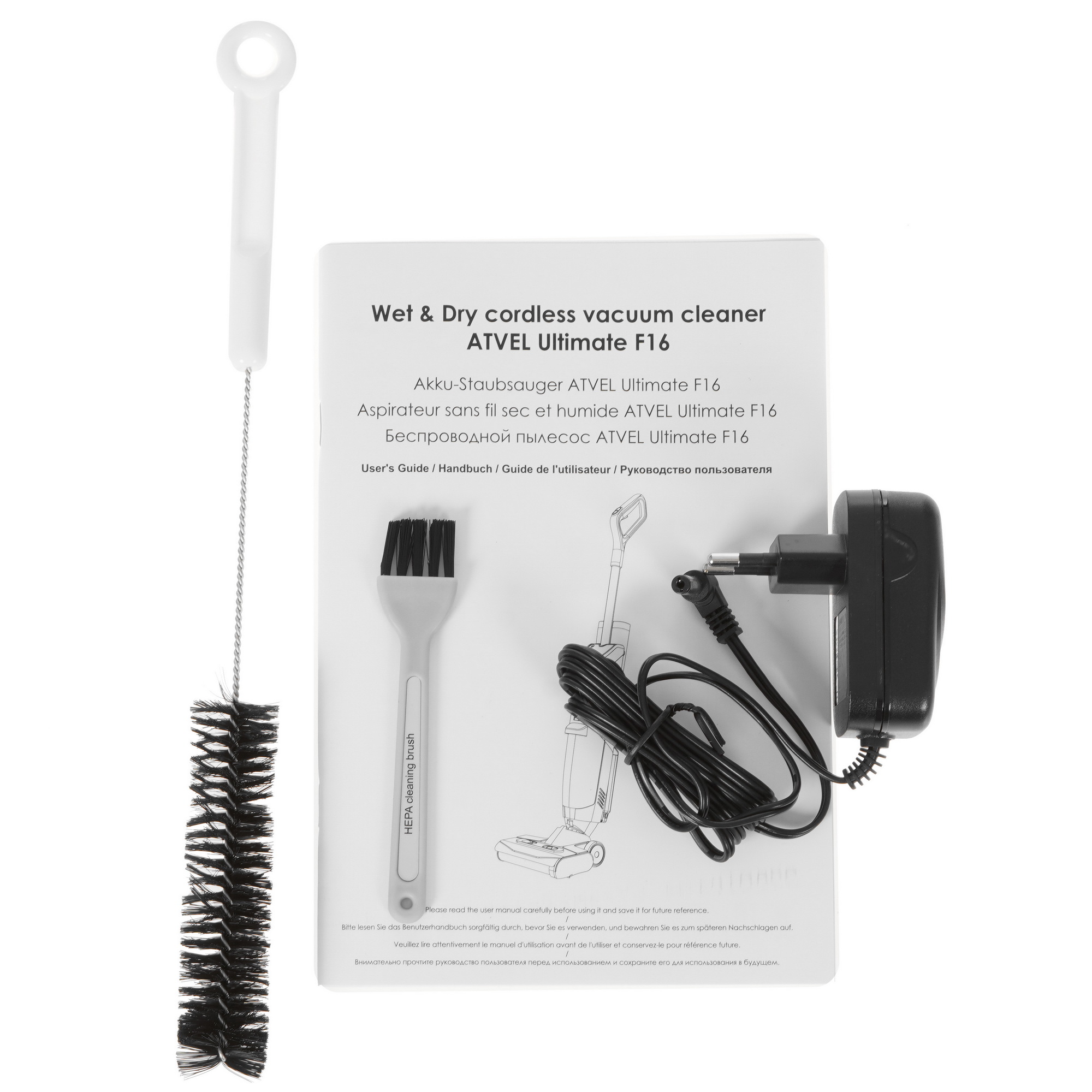 9054823 Моющий пылесос вертикальный   Atvel F16 Ultimate  черный STDN-0098544 - Вид №10