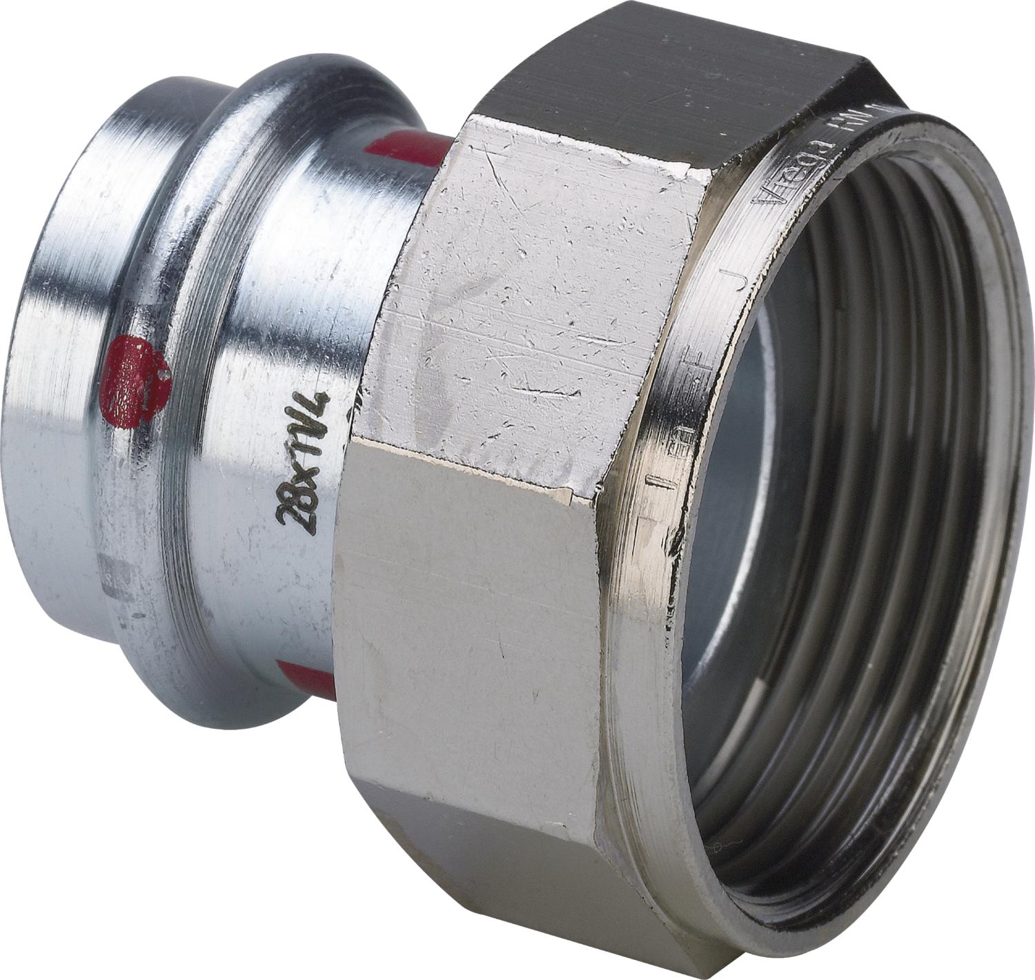 Viega Переход на резьбовые соединения Prestabo 1163 (559212) 559 212 - Вид №2