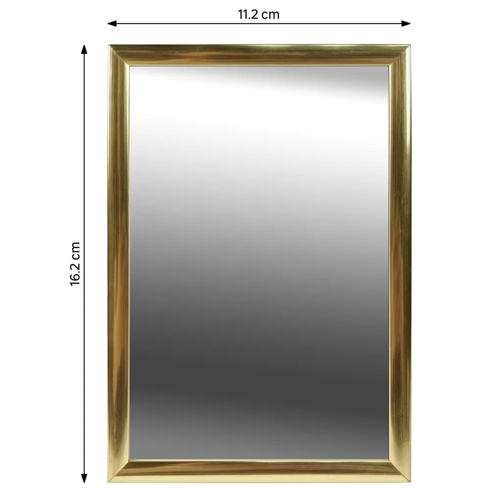 INSPIRE Lila — настольное зеркало с золотым обрамлением 11×16 см 84466791 STLM-0050463 - Вид №4