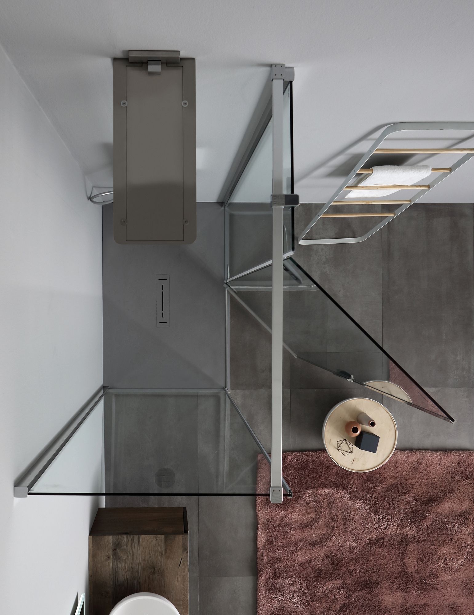 Угловая душевая кабина с распашной дверью Kinedo GL8 ARCH-00128767 - Вид №1