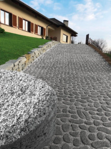 Твердый самоблокирующийся бетон