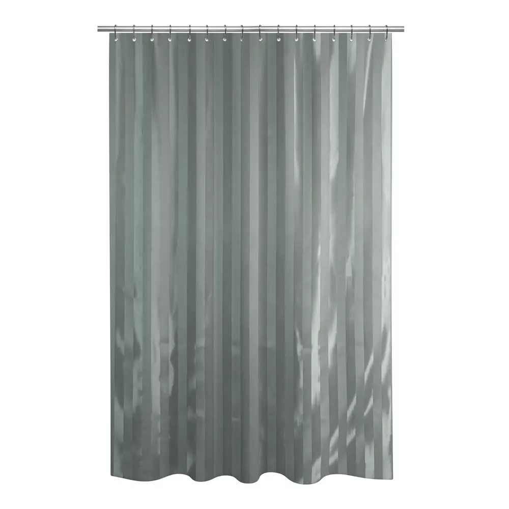 Штора для ванной Regina 180x200 см полиэстер цвет серый Santreyd STLM-2019545