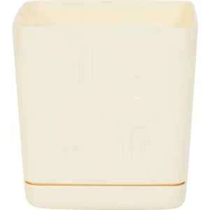 Горшок цветочный Engreen Microcosm 10.3x10.3x10.4 см v0.8 л пластик бежевый 85664740 STLM-2189882