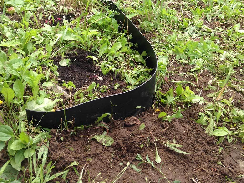 Лента бордюрная 450 мм x 10 м, 2 мм ГеоПластБорд GPBST-52 - Вид №5