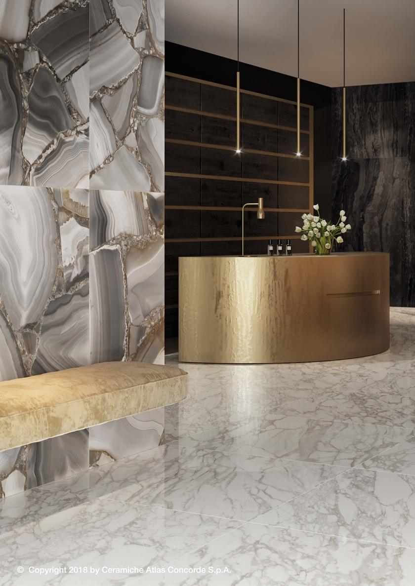 Atlas Concorde Пол из керамогранита с эффектом мрамора Marvel edge sun-id-1356266 - Вид №19