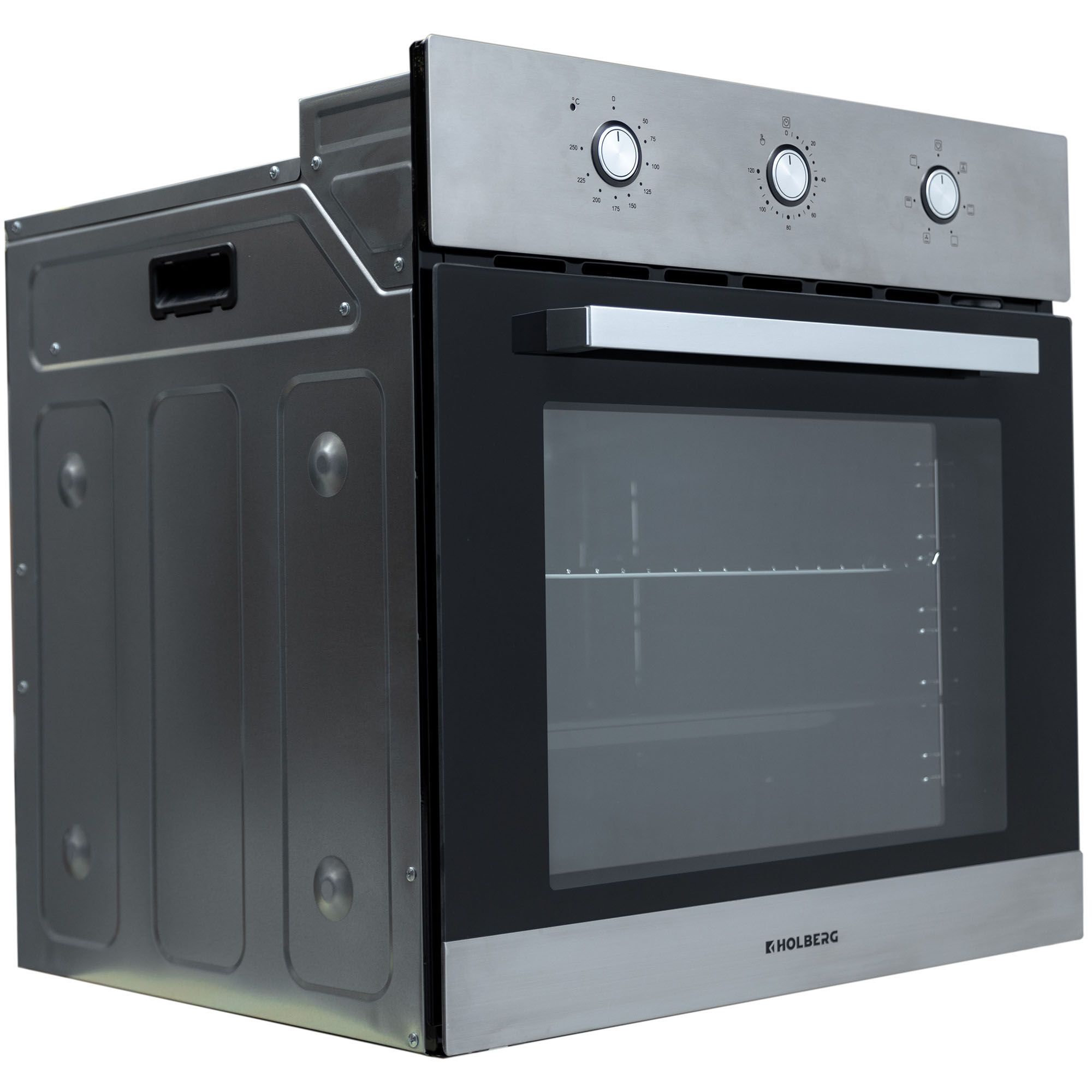 9224964 Электрический духовой шкаф HOLBERG HEO 7069MIX серебристый STDN-0115237 - Вид №4