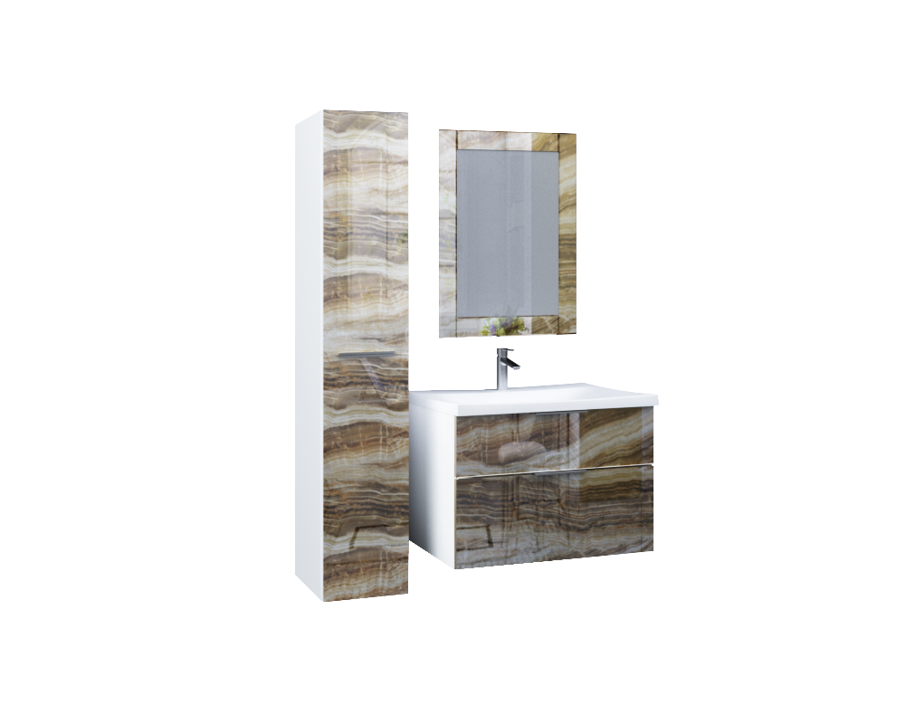 У73243 Зеркало Glass 60*80 Onyx 1 Marka Glass