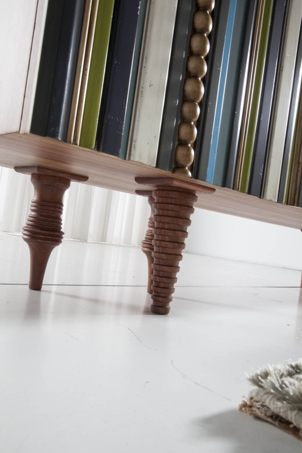 078984 Тумба под ТВ с полками Lola Glamour Reina Santreyd 