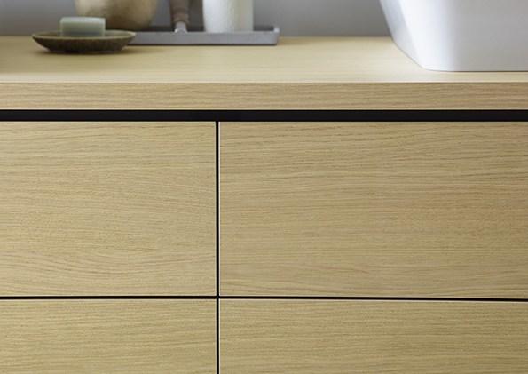 Duravit Двойная подвесная тумба под умывальник с ящиками L-cube Lc 6259 - Вид №2