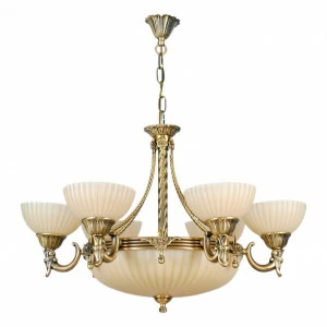 Подвесная люстра MW-Light Афродита 317010809 MW-LIGHT ДИЗАЙНЕРСКИЕ, АФРОДИТА 184611 Бежевый