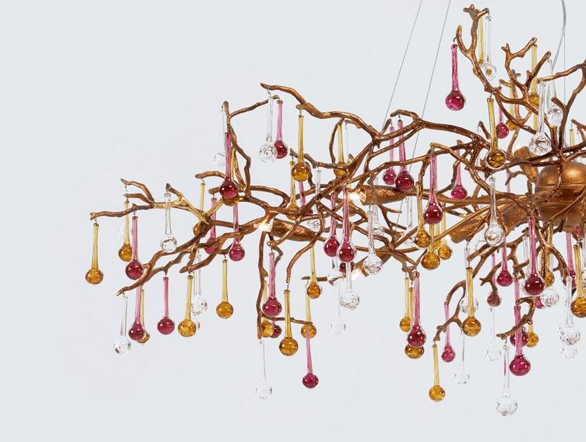 Serip Галогенный подвесной светильник из бронзы Bijout Ct3263/12 - Вид №2