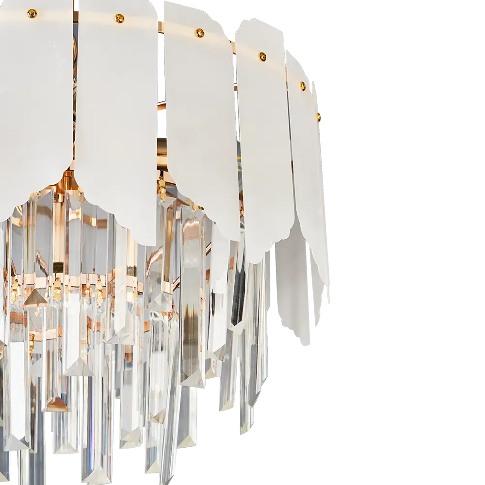 Люстра De City Бриз 5 с хрустальными пластинами для современного интерьера 89379429 STLM-1433214 - Вид №5