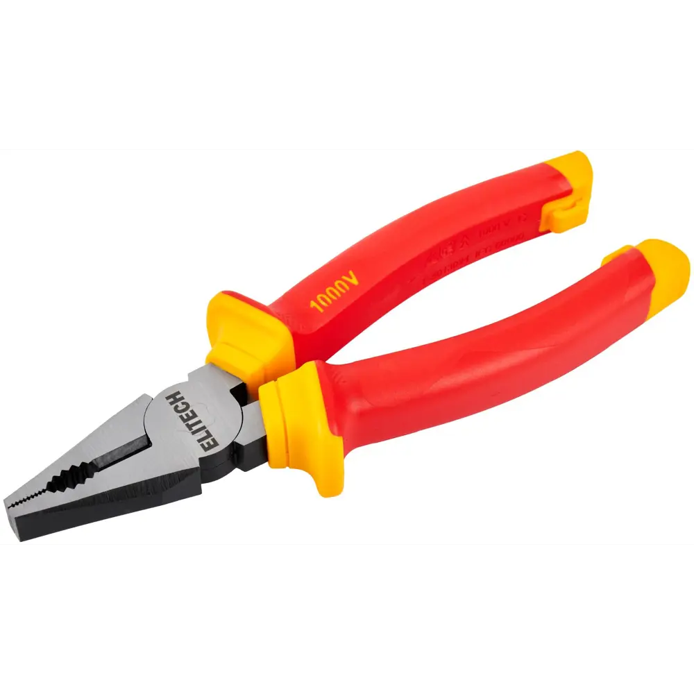 Диэлектрические плоскогубцы Elitech для электромонтажа до 1000В 89407188 STLM-1576085