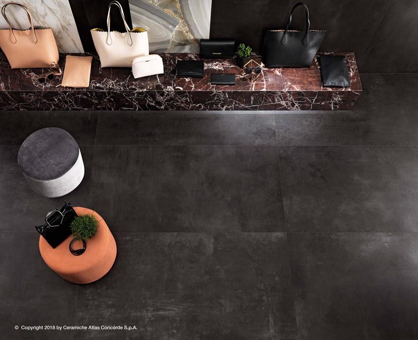 Atlas Concorde Пол из керамогранита под бетон Boost sun-id-1460894 - Вид №16