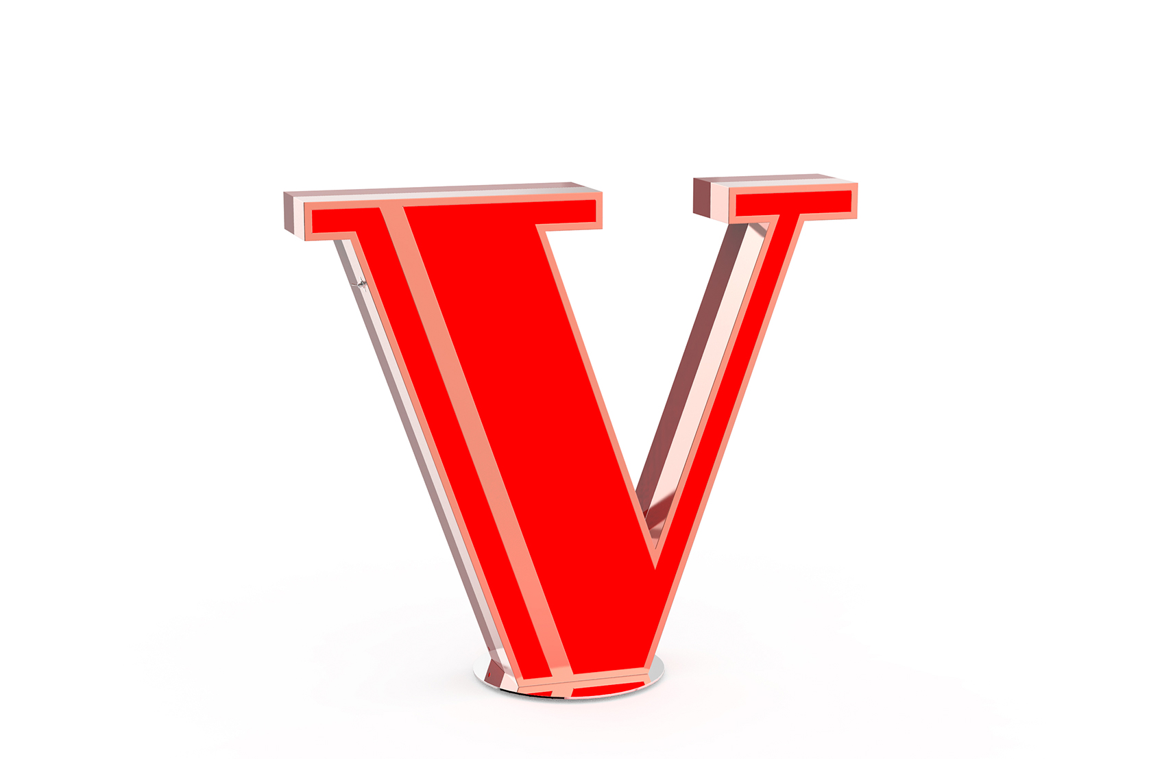 CIST119 Настольная лампа в детскую Буква V Circu 