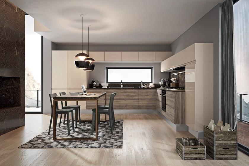 Colombini Casa Полимерная кухня на заказ sun-id-1358637 - Вид №37