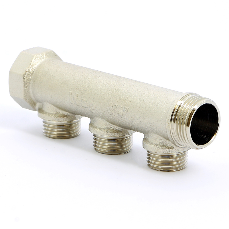 Коллектор НВ 3/4" никелированный ITAP 3 выхода 1/2"Н 38мм 455343 - Вид №3