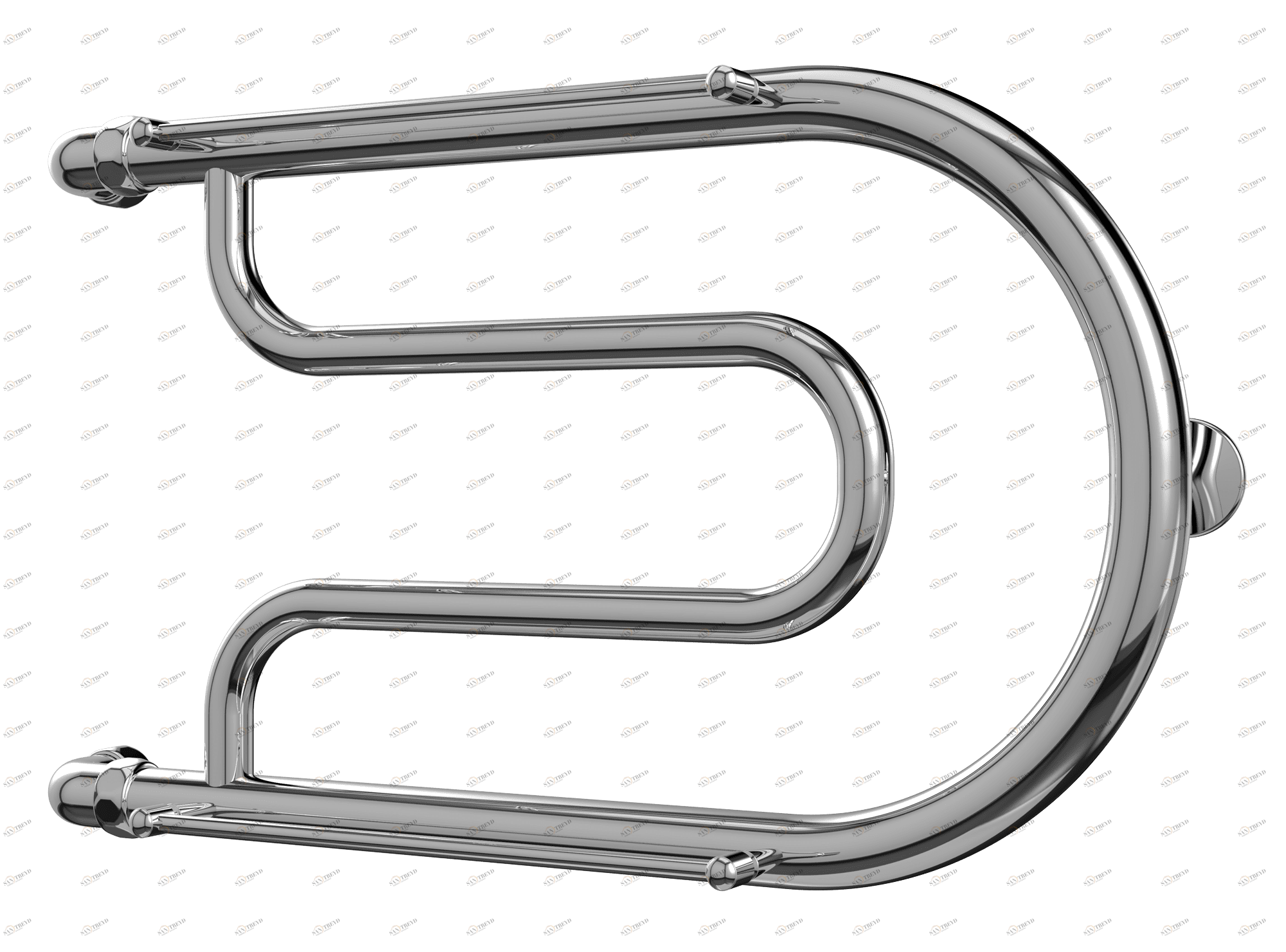 4620768881022 ЭКОНОМ Фокстрот БШ 320х600 Полотенцесушитель TERMINUS Нержавеющая сталь
