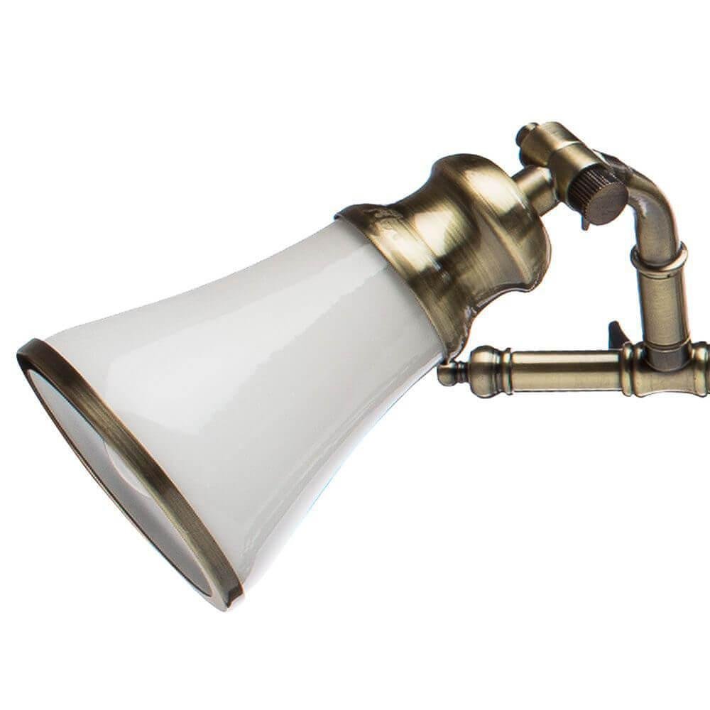 Спот потолочный с белыми плафонами бронза Arte Lamp A9231PL-4AB ARTE LAMP 81 BRONZE 00-3891142 Белый;бронза  - Вид №1