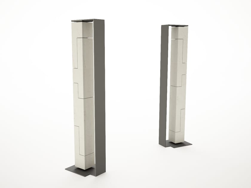 Восстановленная каменная стойка для велосипедов / боллард Viscio Urban Design Dust ARCH-00105894