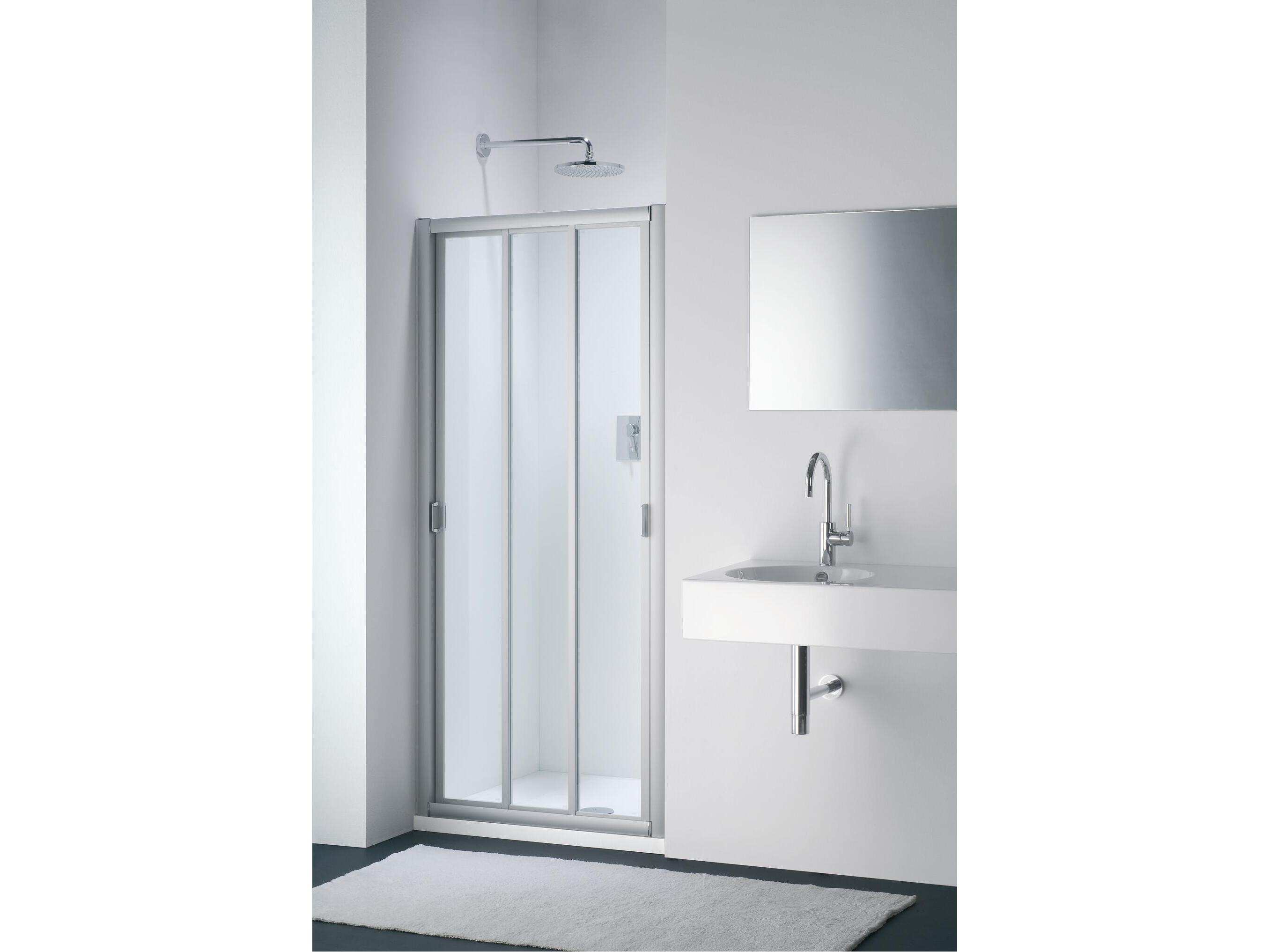 Стеклянная ниша душевая кабина с раздвижной дверью Provex Industrie ARCH-00076192 - Вид №1