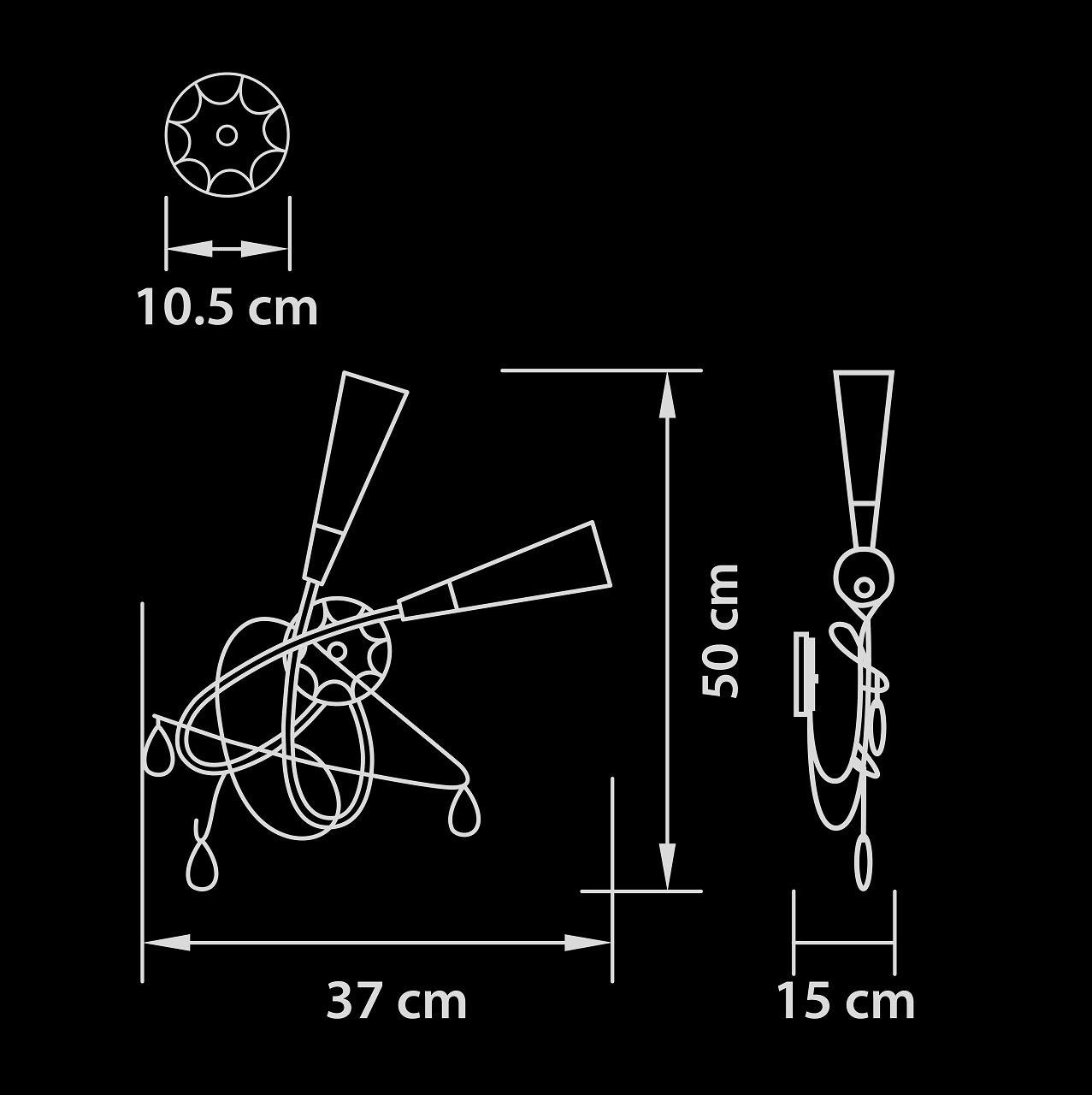 Бра Lightstar Aereo 711630 LIGHTSTAR ОРИГИНАЛЬНЫЕ 077332 Белый;прозрачный  - Вид №1