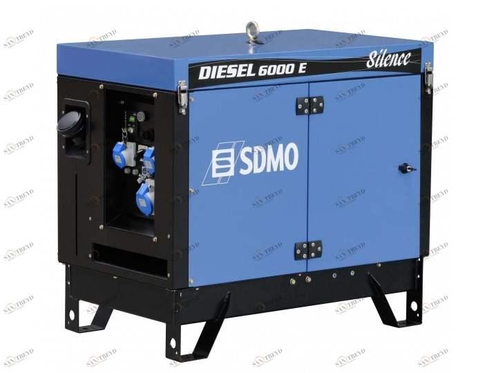 Дизельный генератор SDMO DIESEL 6000 E SILENCE с АВР sun-id-1035838