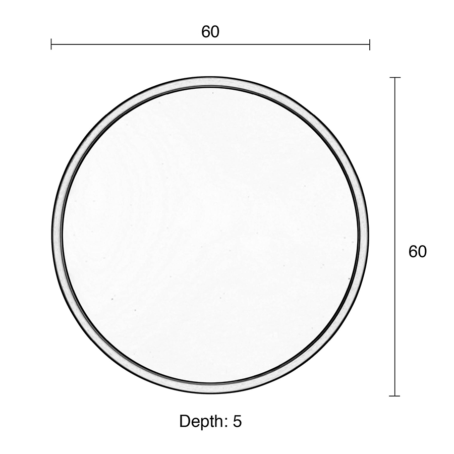 Зеркало Bandit бронзовое Zuiver 8100014 - Вид №2