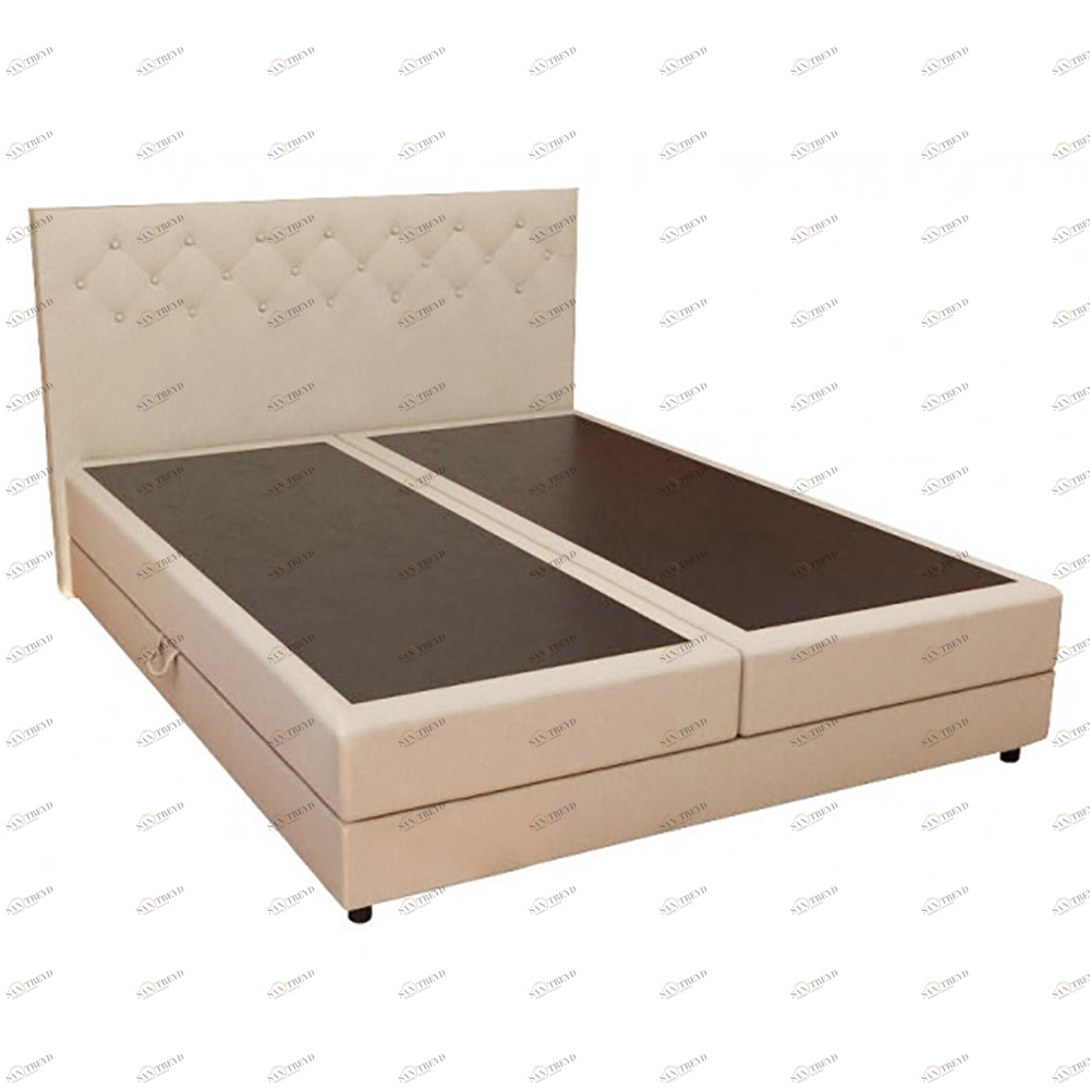 Кровать двуспальная комплект 180х200 бежевая "Уэльс" BELABEDDING УЭЛЬС 134944 Бежевый