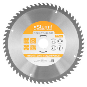 Диск пильный Sturm! 9020-255-32-60T 9935644