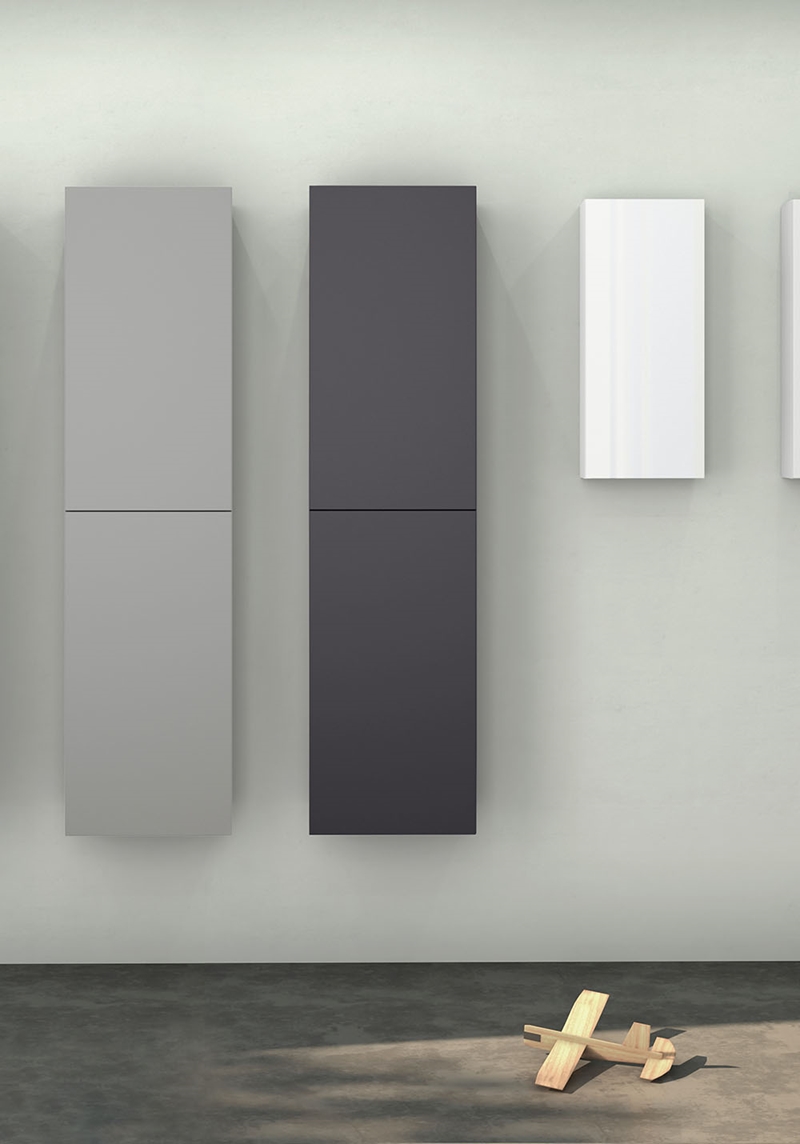 320152 Высокий Кабинет Flex City / Studio Antracit Noro  Антрацитовый Серый  - Вид №1