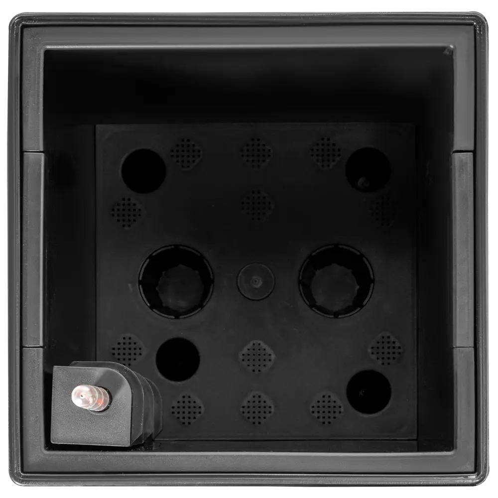Кашпо Oladom Deluxe Long Ø29.5 h56.5 см v19 л пластик черный с автополивом Santreyd STLM-2153856 - Вид №2