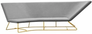 Fermob 3-х местный угловой тканевый садовый диван Ultrasofa 6241