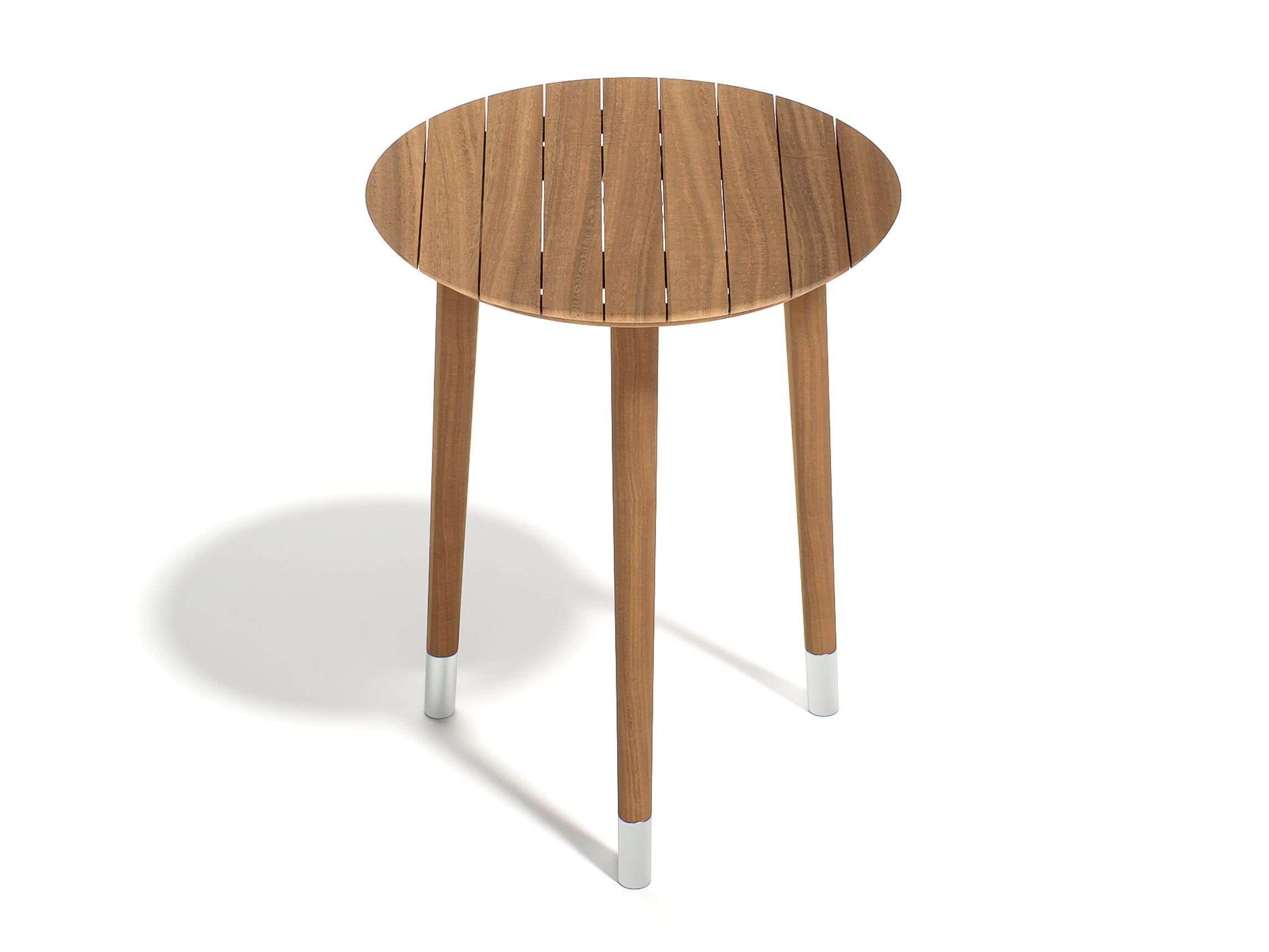 Высокий круглый стол из тикового дерева Atmosphera Медуза ARCH-00094147 - Вид №3