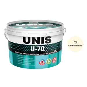 91886691 Затирка цементная Unis 2кг Слоновая Кость STLM-1354826