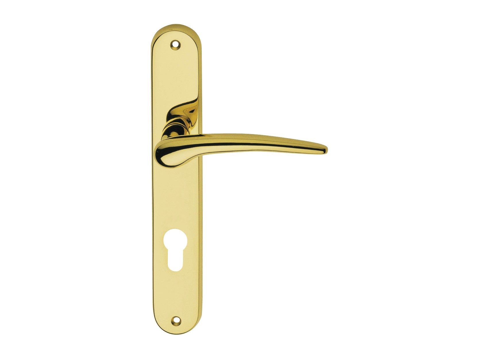 Классический стиль латунная ручка на пластине LINEA CALI' Pin-up ARCH-00125263