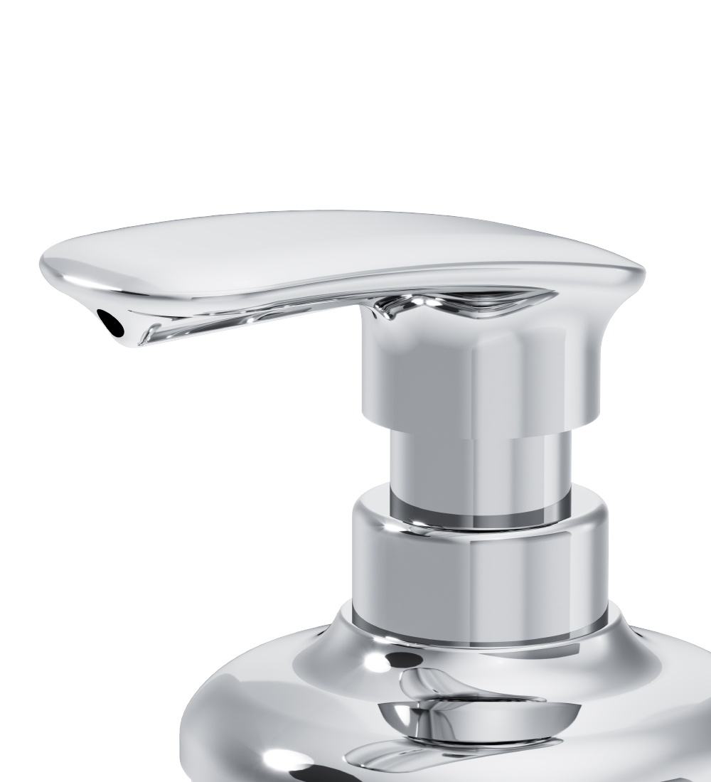 A3031900 Стеклянный диспенсер для жидкого мыла отдельно стоящий хром шт AM.PM Sensation - Вид №4