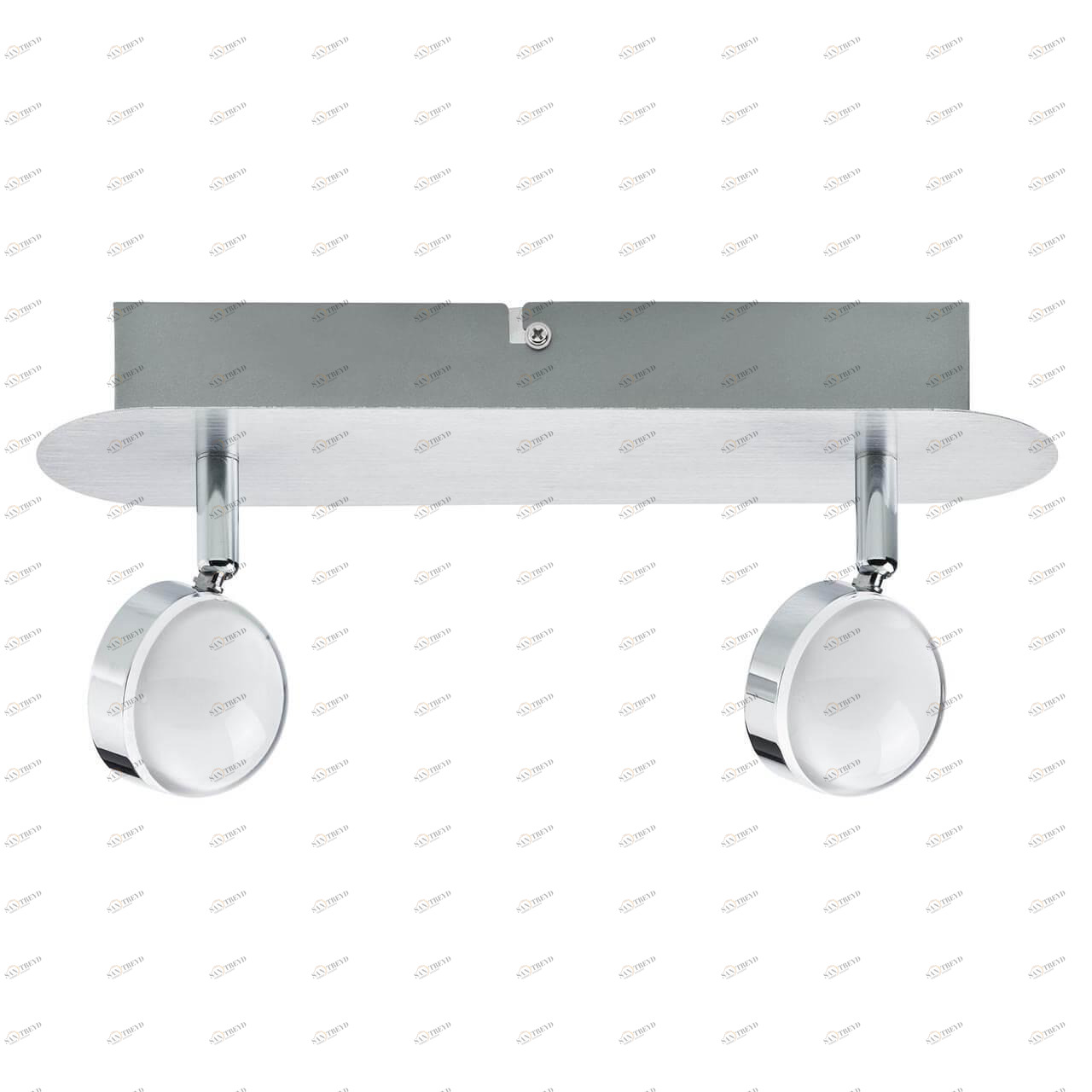 Светодиодный спот цвета хром с 2 плафонами Paulmann Hemisphere 66631 PAULMANN HEMISPHERE 00-3891892 Хром 