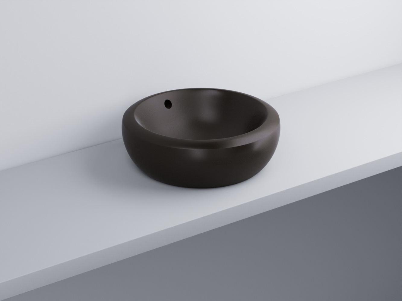 FLLA45-LV Раковина накладная прямоугольная 45 cielo Fluid Ceramica Cielo