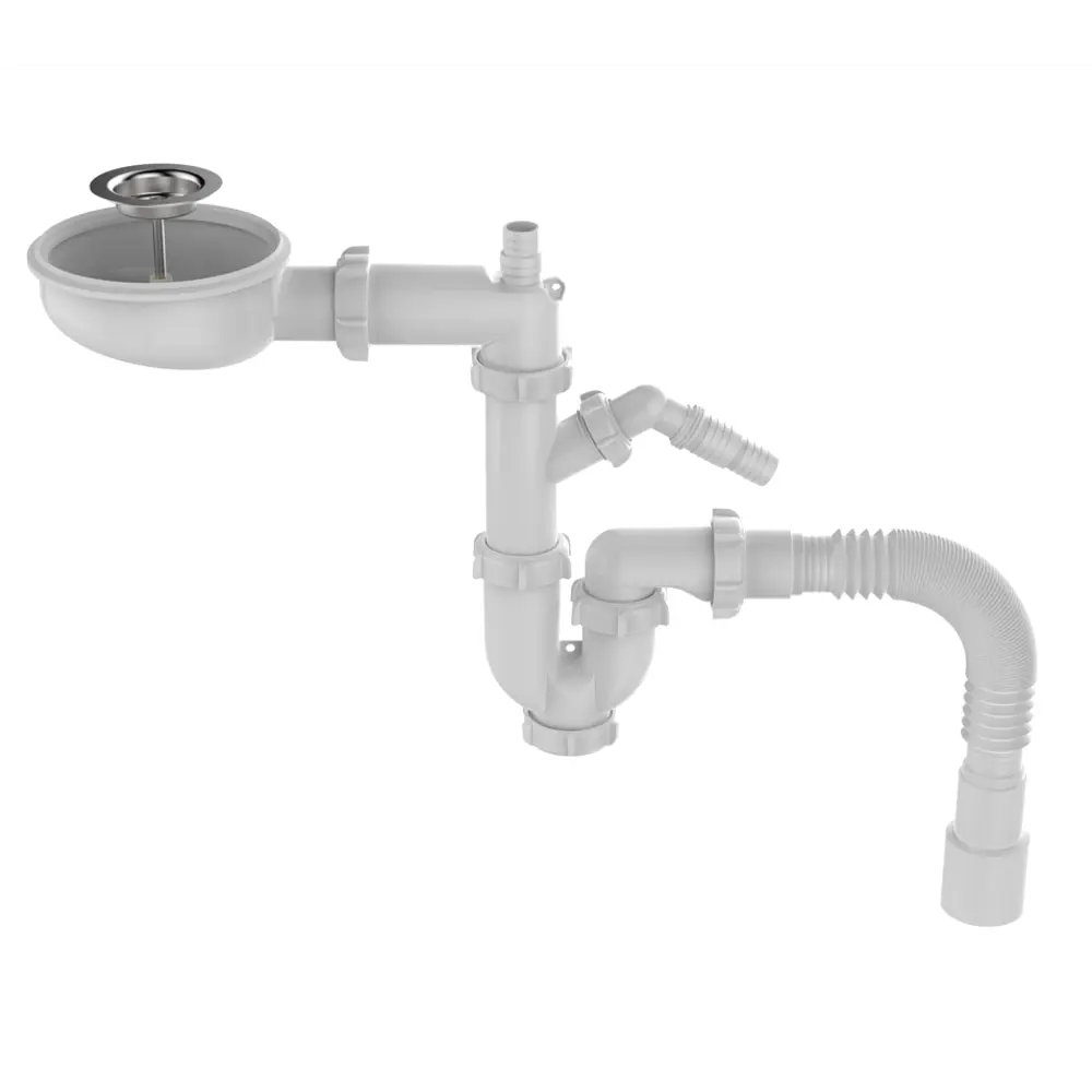 Сифон для раковины Акватер 50 мм полипропилен STLM-2091295