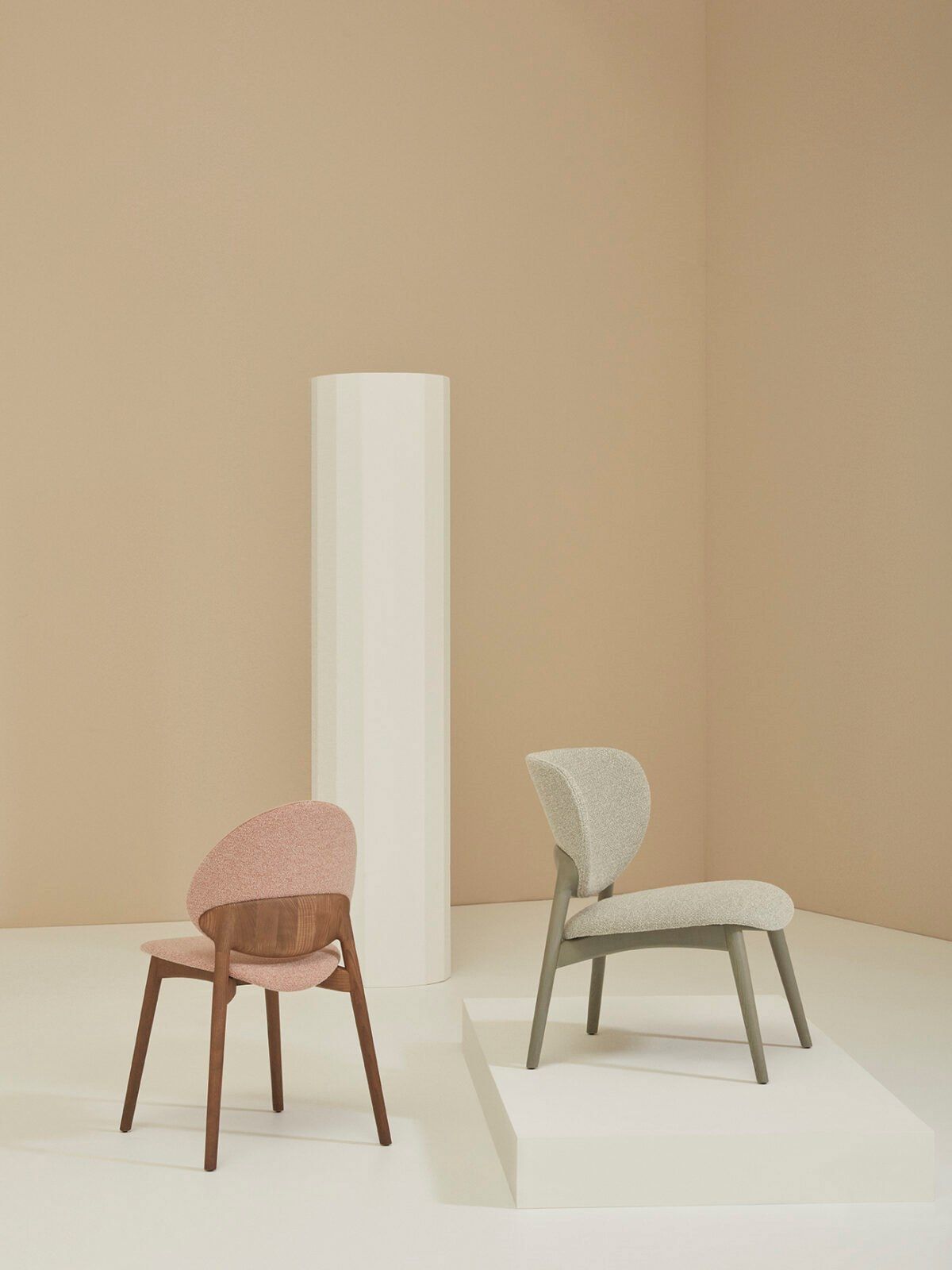 Мягкий стул из ясеня Billiani Fleuron ARCH-00099613 - Вид №5