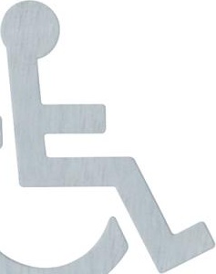 710XA.150.3 Доступный значок HEWI Türzubehör 