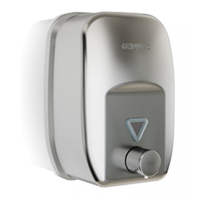 GW04 21 04 01 Genwec Настенный дозатор мыла из сатинированной нержавеющей стали 1800 мл 