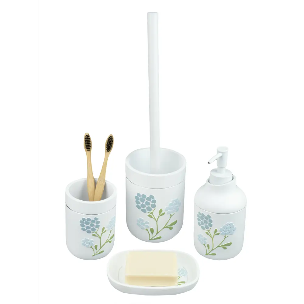 Стакан для зубных щёток Proffi Home Crocus полирезина цвет белый STLM-2005155 - Вид №6