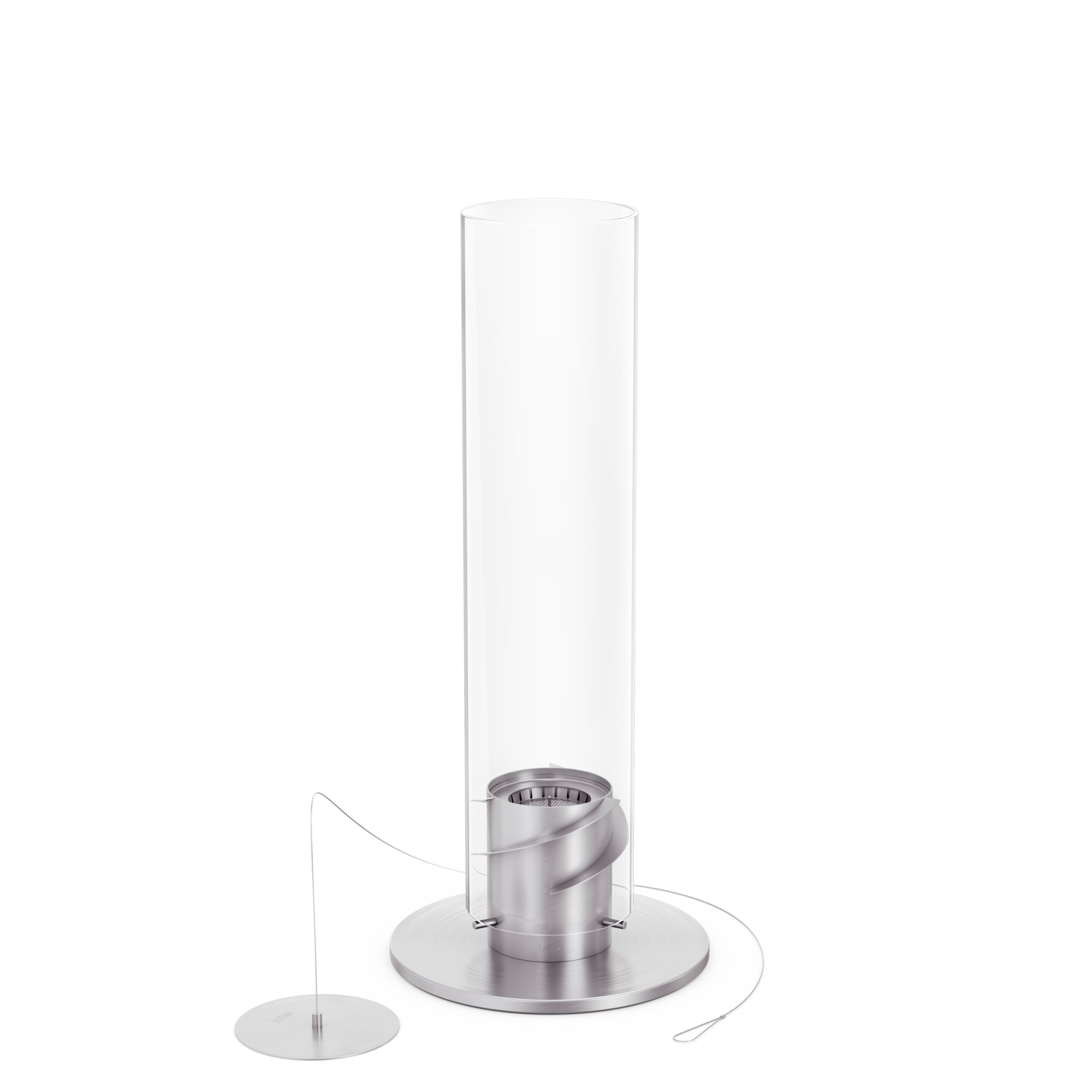 Отдельно стоящий камин из боросиликатного стекла на биоэтаноле höfats Spin ARCH-00067335 - Вид №22